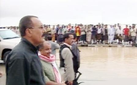 من زيارة الرئيس إلى محافظتي حضرموت والمهرة